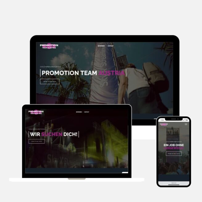 Webdesign Promotion Team Austria