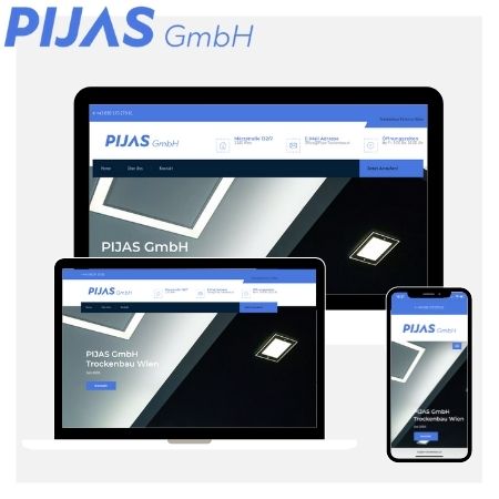 Webdesign für Trockenbauer Wien