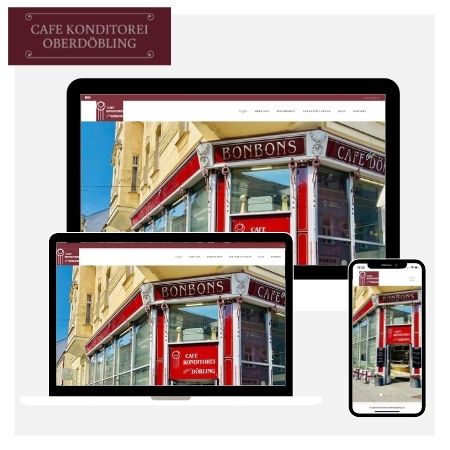 Website erstellen für Konditorei Wien