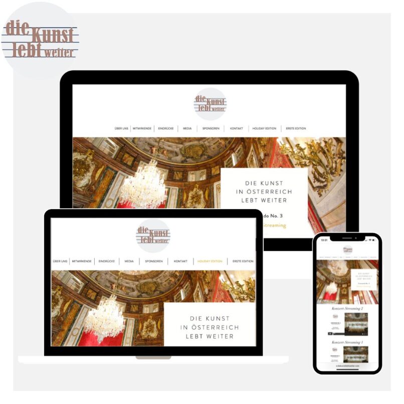 Website für Künstler erstellen