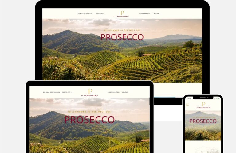 Proseccheria Webdesign