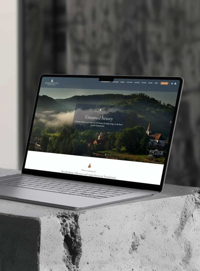 Webdesign für Hotel